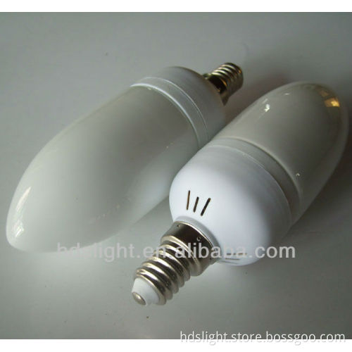 Factory candle lamp wholesale 4 watt ultra bright led candle light